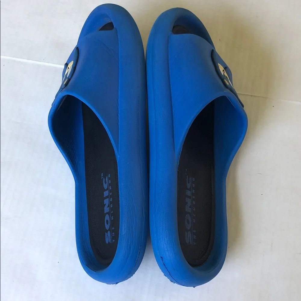 Sonic the Hedgehog Boys Comfort Sandals by Ground Up Boys size 2/3